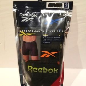 1 pack of Reebok Performance Boxer Briefs (each w/ 4 boxer briefs) NWT, MEDIUM